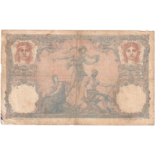 Madagaskar,
100 frankov,
1893