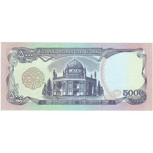 Afganistan, 
  
  5000 Afganistancev, 
  
  SH1372 (1993)