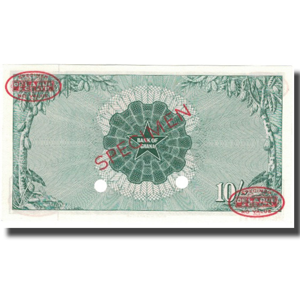 bankovec, 
  
  Gana, 
  
  10 šilingov
